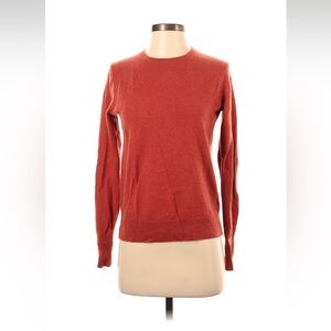 Burnt orange Everlane cashmere sweater size SP